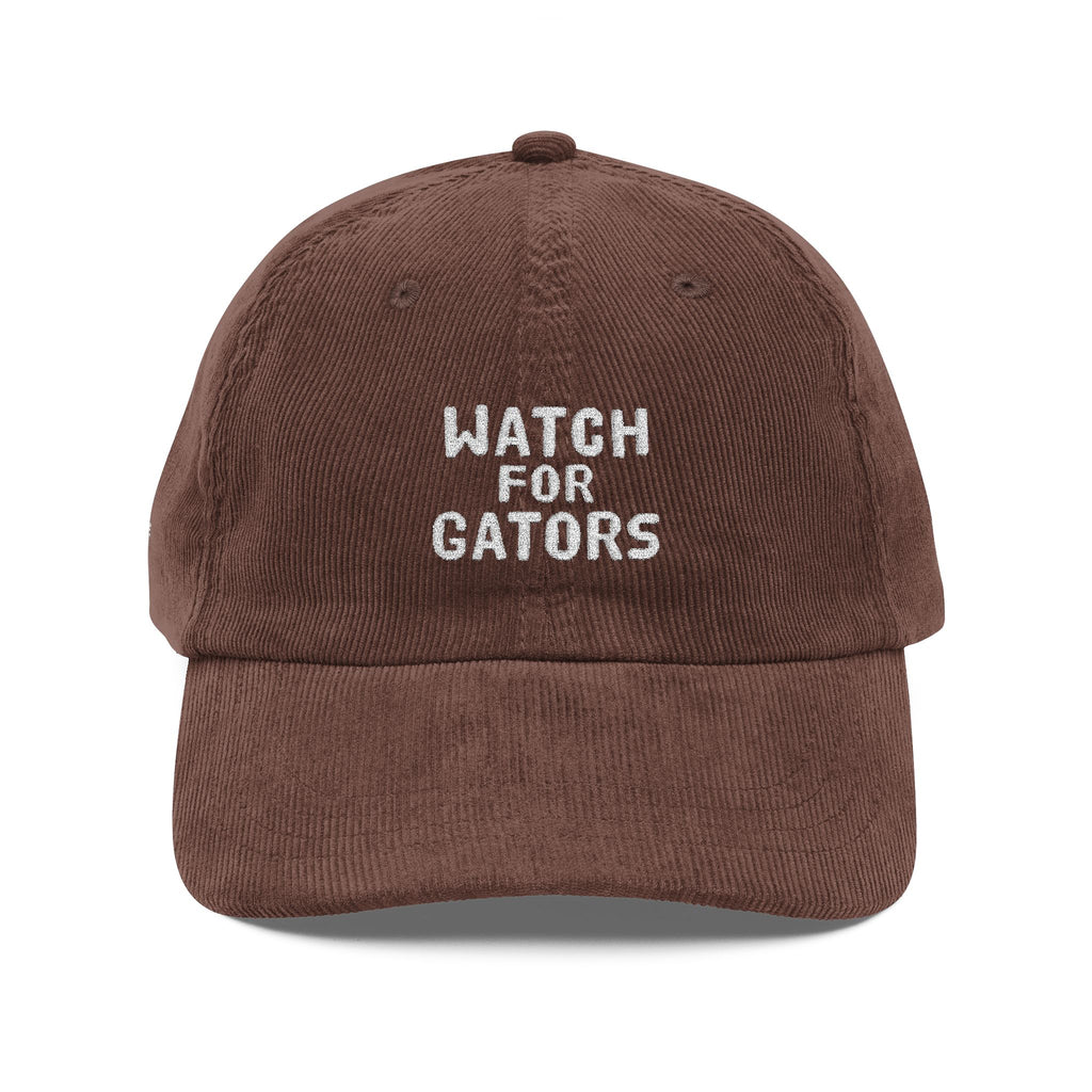 Watch for Gators Corduroy Hat | Dopamine Horse