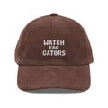 Watch for Gators Corduroy Hat | Dopamine Horse