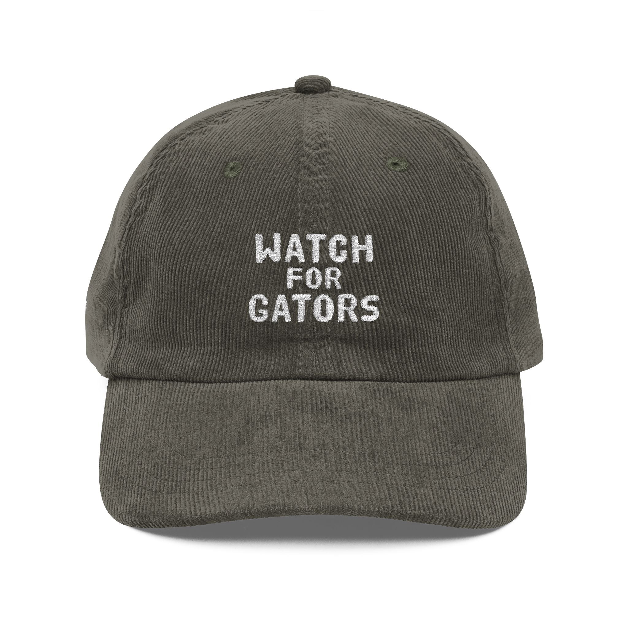 Watch for Gators Corduroy Hat | Dopamine Horse