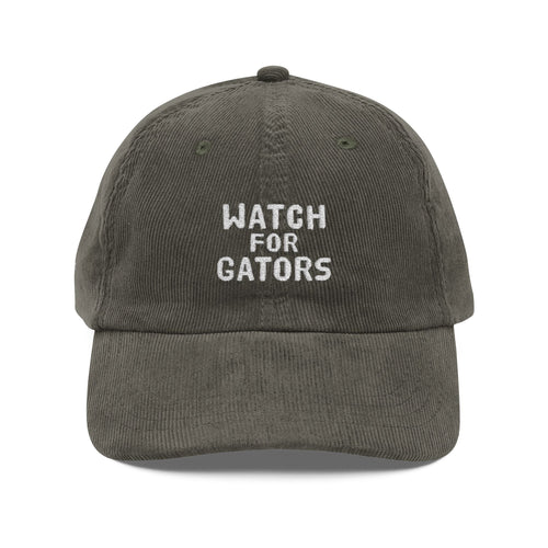Watch for Gators Corduroy Hat | Dopamine Horse